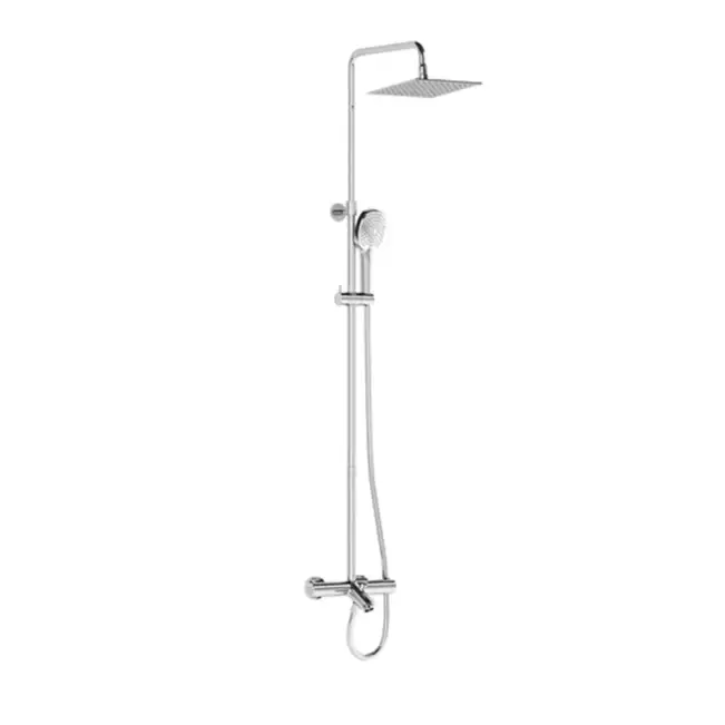 VitrA Aquaheat Bliss S 230B Termostatik Duş  Sistemi A47211 Krom - 1
