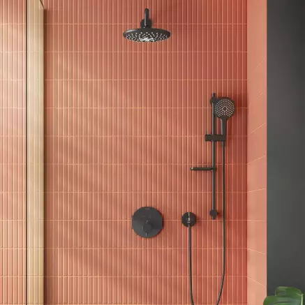 Artema Bliss 3F Sürgülü El Duşu Takımı, Mat Siyah A4574336  - 2