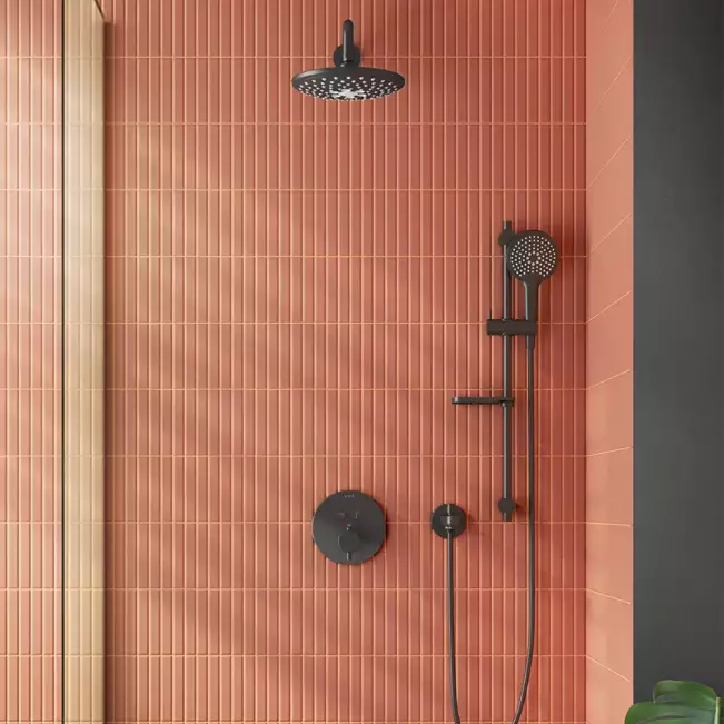 Artema Bliss 3F Sürgülü El Duşu Takımı, Mat Siyah A4574336  - 2