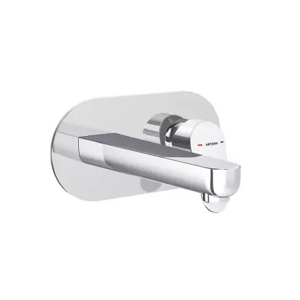 Artema Flow Round Ankastre Lavabo Bataryası, Krom A43167