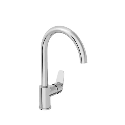 Artema Flow Round Eviye  C Tipi Eviye Bataryası, Krom A43407