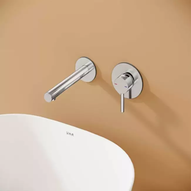 Artema Origin Ankastre Lavabo Bataryası, İki Rozetli Krom A42581 - 3