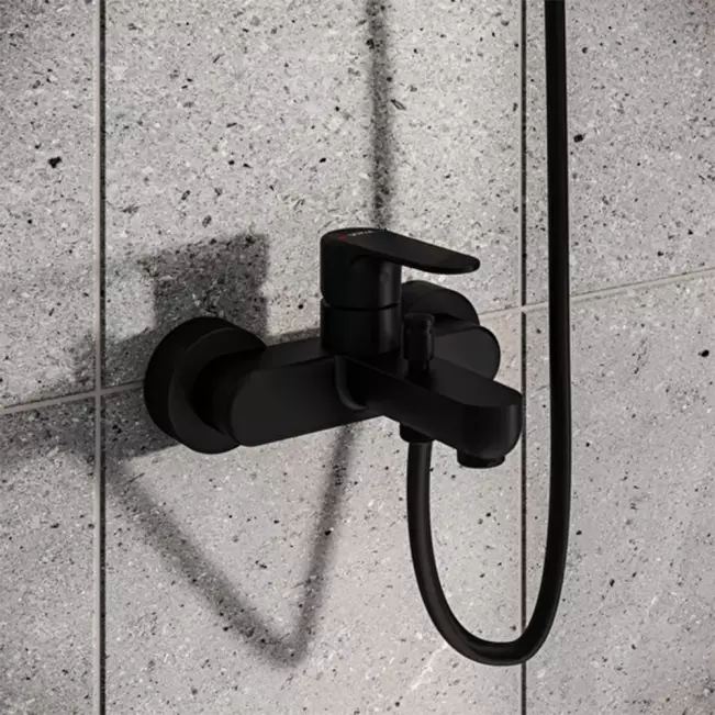 Artema Root Round Banyo Bataryası, Mat Siyah - 2