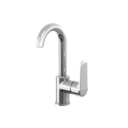 Artema Root Round Döner Borulu Lavabo Bataryası, Krom A42754