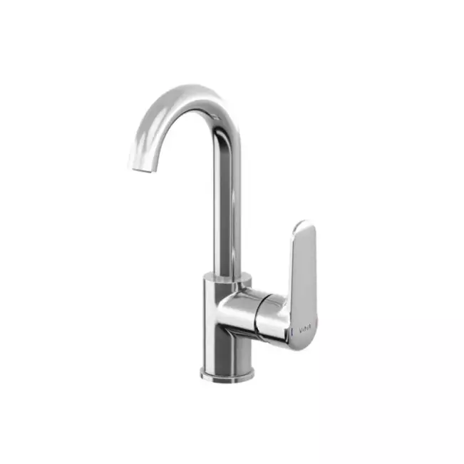 Artema Root Round Döner Borulu Lavabo Bataryası, Krom A42754 - 1