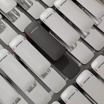 Artema Root Square Yüksek Lavabo Bataryası, Krom A42731 - 2