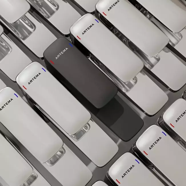 Artema Root Square Yüksek Lavabo Bataryası, Krom A42731 - 2