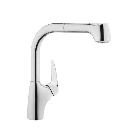 Artema V3 Pull-Out Eviye Bataryası, Krom A42151