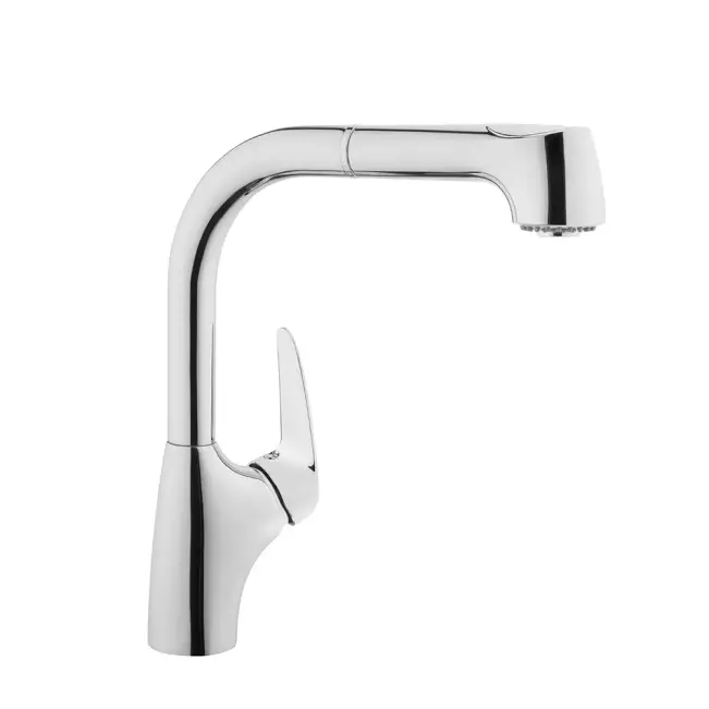 Artema V3 Pull-Out Eviye Bataryası, Krom A42151 - 1