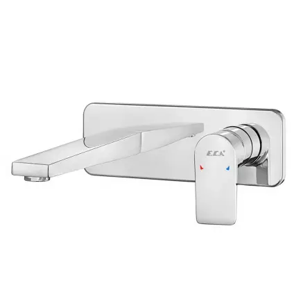 Eca Dalia Ankastre Lavabo Bataryası, Sıva Üstü Grubu Tek Rozet Krom