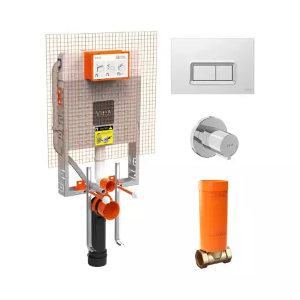 Vitra Asma Klozet Gömme Rezervuar Seti, 800-1868 V8 