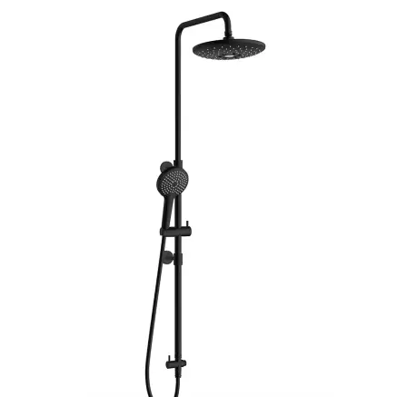 VitrA Bliss Round Duş Sistemi A4578836 Mat Siyah