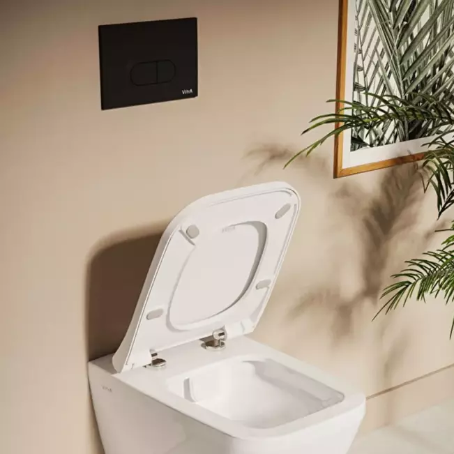 VitrA Loop O Kumanda Paneli, Mat Siyah 740-0511 - 3