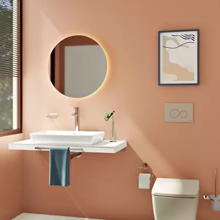 VitrA Origin Kumanda Paneli, Cam, Bej 740-1602 - 2