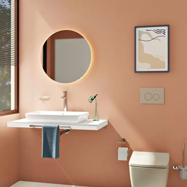 VitrA Origin Kumanda Paneli, Cam, Bej 740-1602 - 2