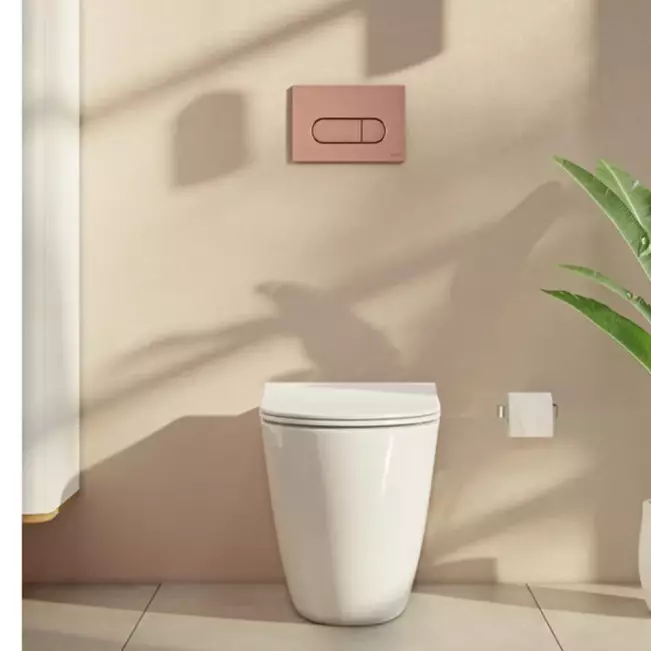 VitrA Root Round Kumanda Paneli, Soft Bakır 740-2240 - 3