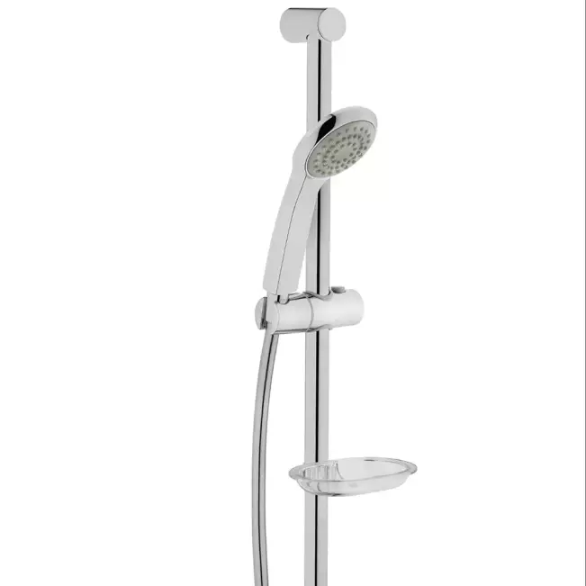 VitrA Solo C 1F Sürgülü El Duşu Takımı, Krom A45676 - 1